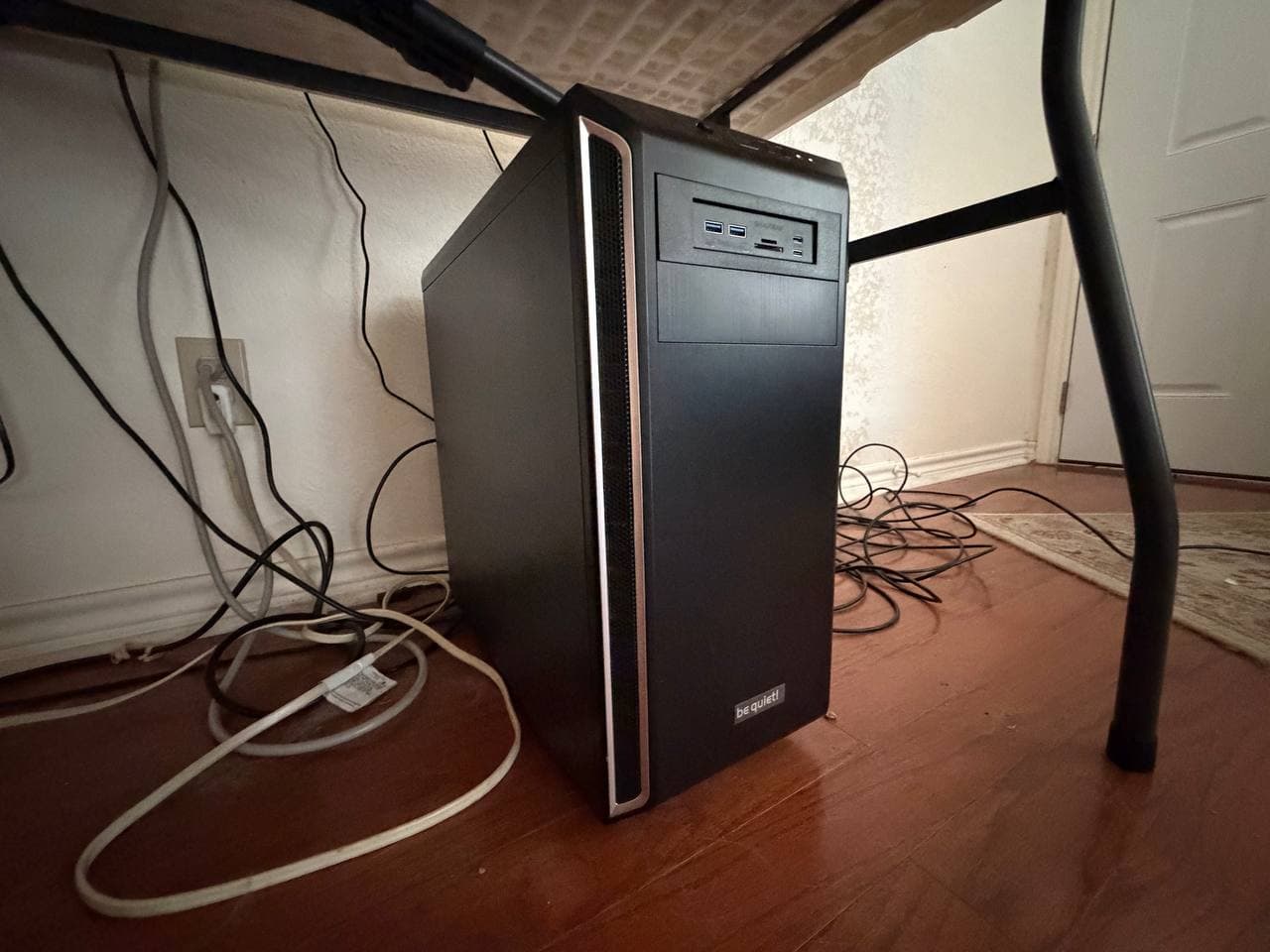 Custom AMD desktop built with be quiet! components